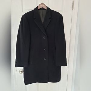 Calvin Klein Wool and Cashmere Overcoat